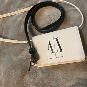 Authentic Armani Exchange purse & belt set